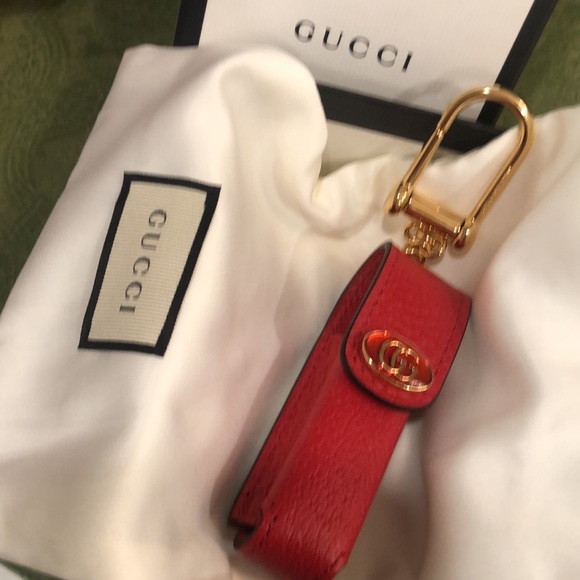 Gucci Accessories - Gucci ITALY Key ring lipstick holder